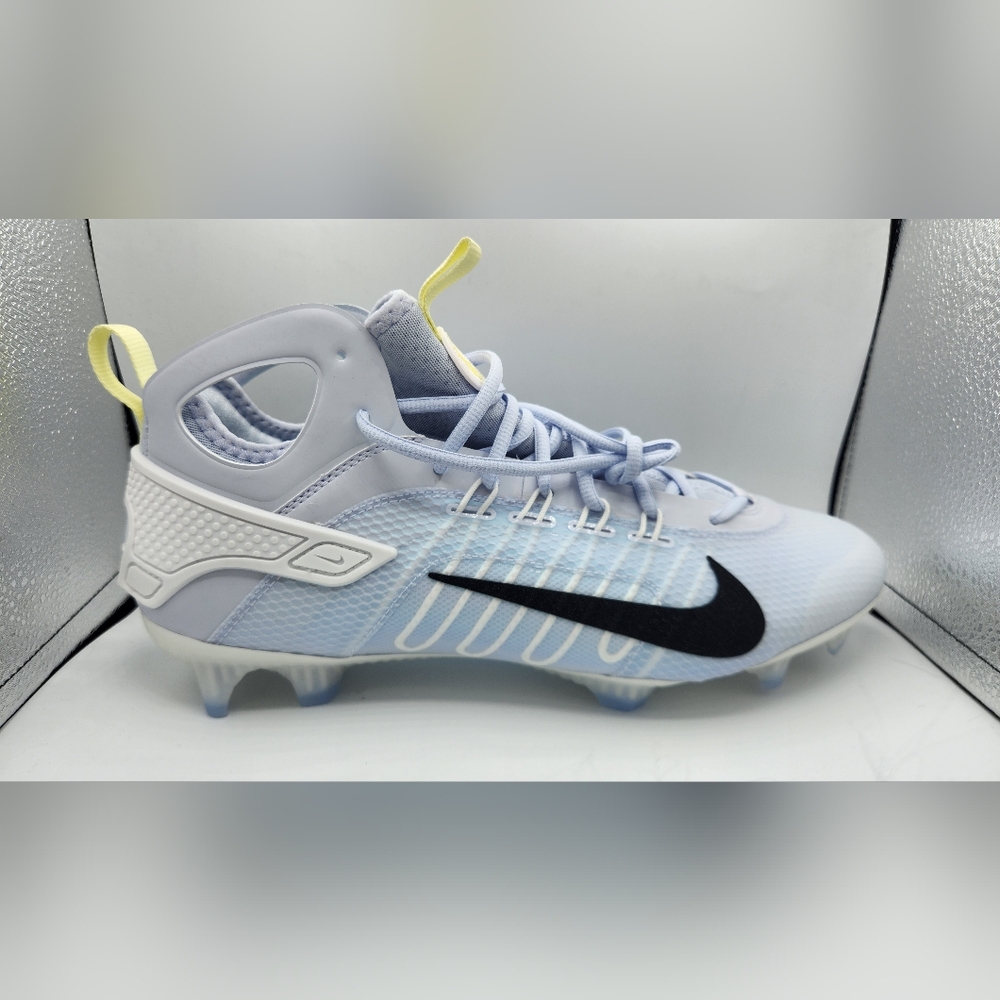 Nike Huarache 9 Elite Mid Lacrosse SE 'Football Grey Black'